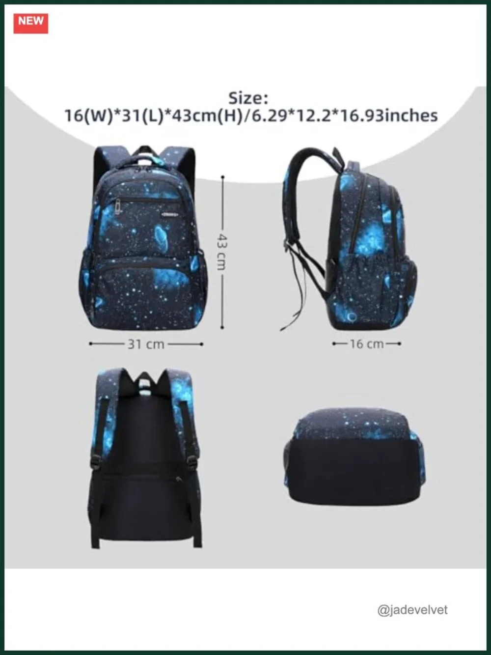 Kids Backpack for Boys Girls Elementary Daypack Lightweight Water Resistant